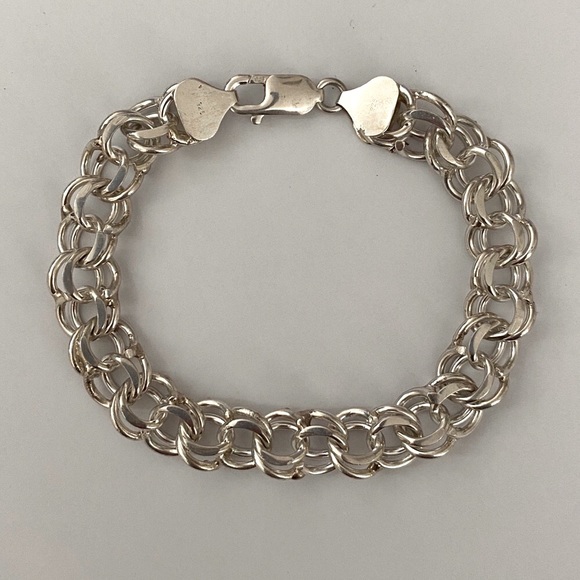Other - Unisex handmade 925 silver bracelet 10mm